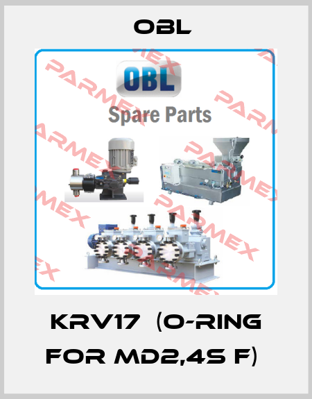 KRV17  (O-Ring for MD2,4S F)  Obl
