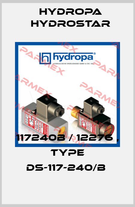 117240B / 12276 , type DS-117-240/B  Hydropa Hydrostar