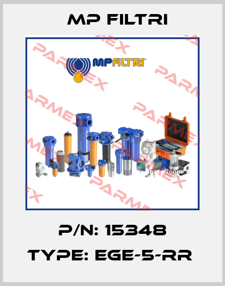 P/N: 15348 Type: EGE-5-RR  MP Filtri