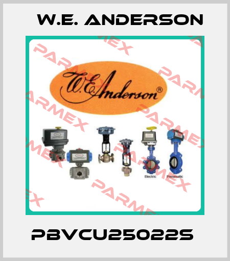 PBVCU25022S  W.E. ANDERSON