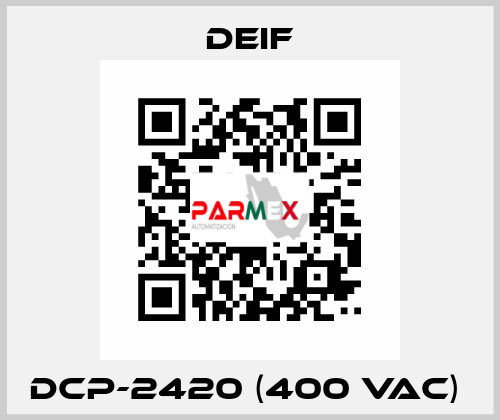 DCP-2420 (400 VAC)  Deif