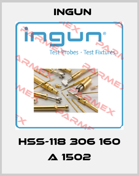 HSS-118 306 160 A 1502 Ingun