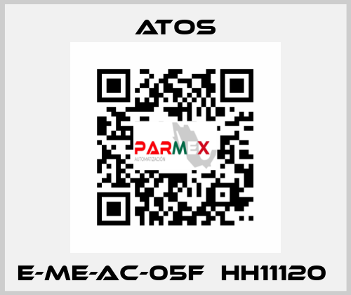 E-ME-AC-05F  HH11120  Atos