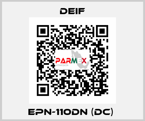 EPN-110DN (DC)  Deif