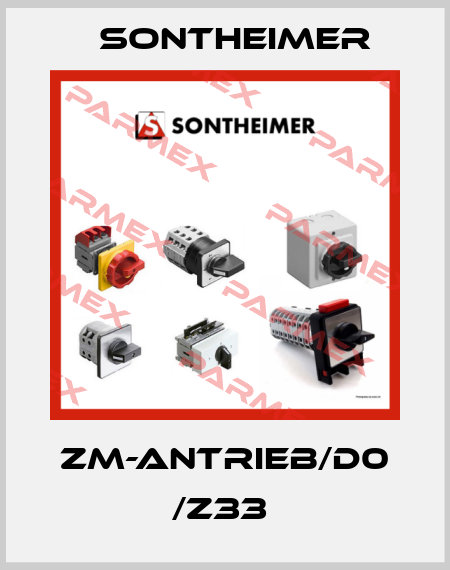 ZM-Antrieb/D0 /Z33  Sontheimer