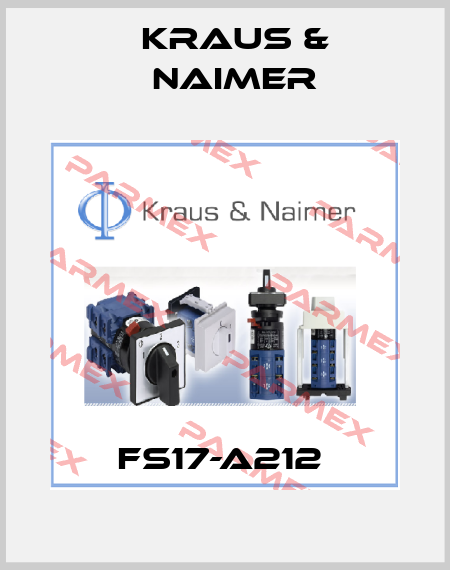 FS17-A212  Kraus & Naimer