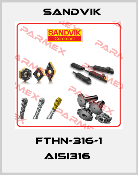 FTHN-316-1 AISI316  Sandvik