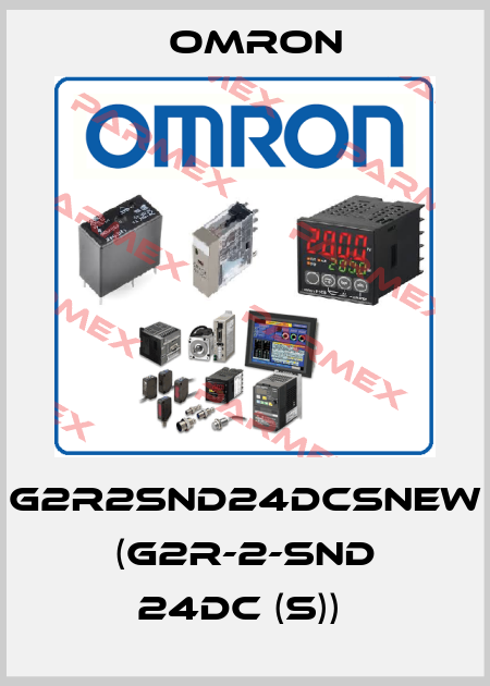 G2R2SND24DCSNEW (G2R-2-SND 24DC (S))  Omron