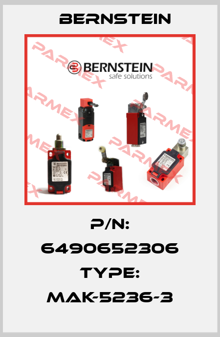 P/N: 6490652306 Type: MAK-5236-3 Bernstein
