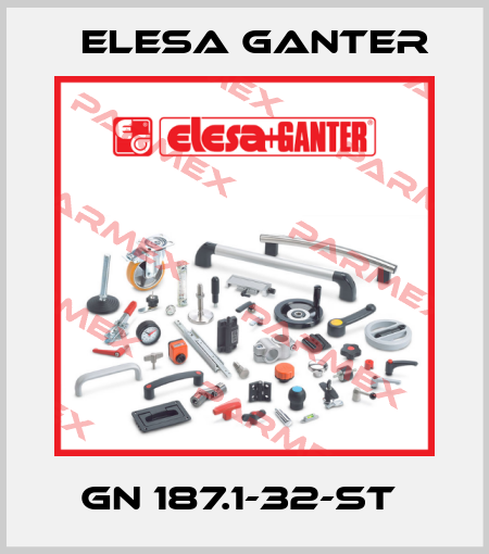 GN 187.1-32-ST  Elesa Ganter