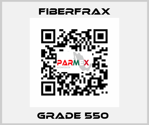 GRADE 550  Fiberfrax