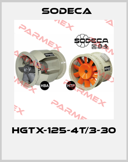 HGTX-125-4T/3-30  Sodeca