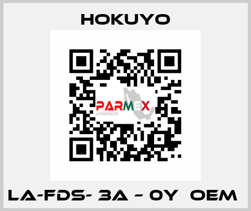 LA-FDS- 3A – 0Y  OEM  Hokuyo