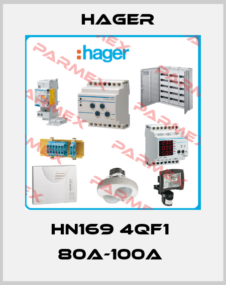 HN169 4QF1  80A-100A  Hager