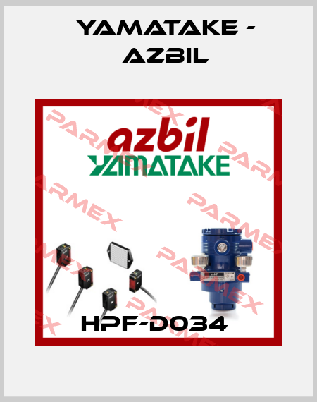 HPF-D034  Yamatake - Azbil