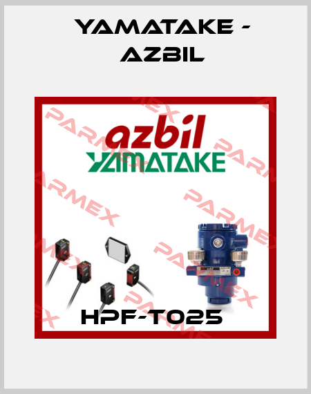 HPF-T025  Yamatake - Azbil