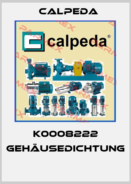 K0008222 GEHÄUSEDICHTUNG  Calpeda