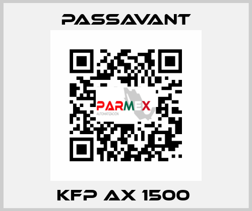 KFP AX 1500  Passavant