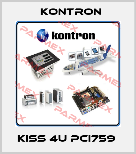 KISS 4U PCI759  Kontron