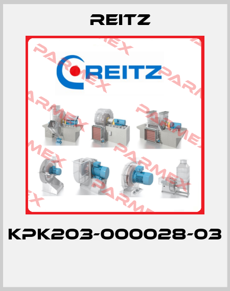 KPK203-000028-03  Reitz