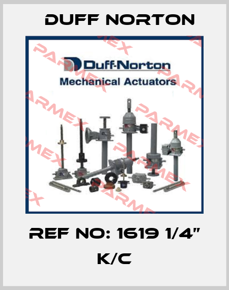 Ref No: 1619 1/4” K/C Duff Norton