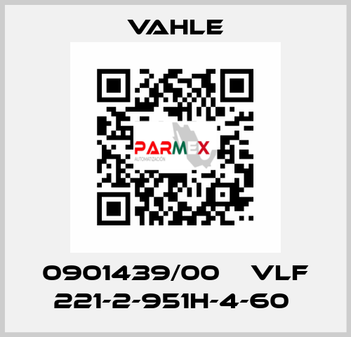 0901439/00    VLF 221-2-951H-4-60  Vahle