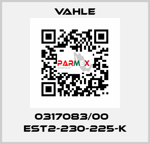 0317083/00    EST2-230-225-K  Vahle