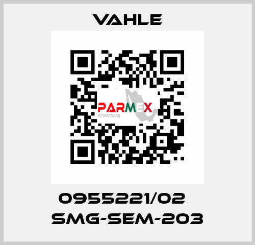 0955221/02    SMG-SEM-203  Vahle