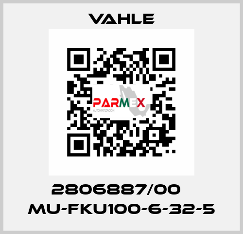 2806887/00    MU-FKU100-6-32-5  Vahle