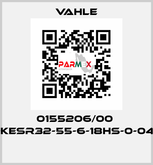 0155206/00  SA-KESR32-55-6-18HS-0-04-06  Vahle