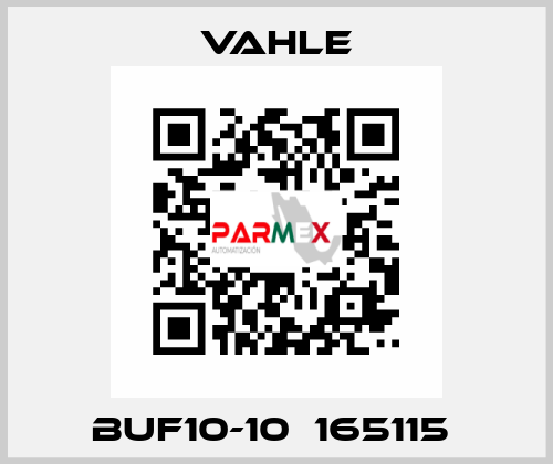 BUF10-10  165115  Vahle