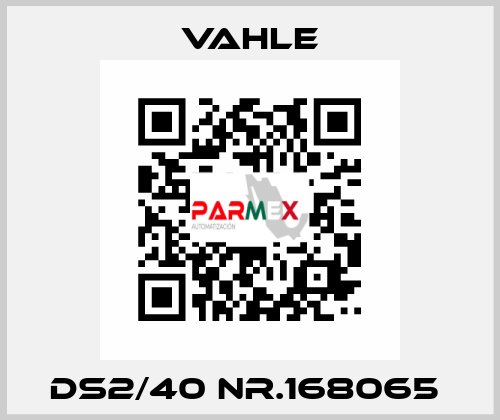 DS2/40 NR.168065  Vahle