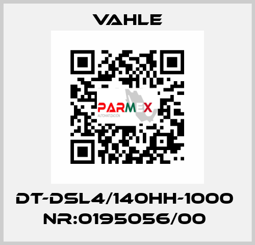 DT-DSL4/140HH-1000  NR:0195056/00  Vahle