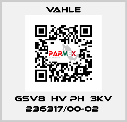 GSV8  HV PH  3KV 236317/00-02  Vahle