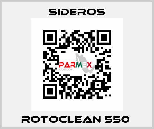 Rotoclean 550  Sideros