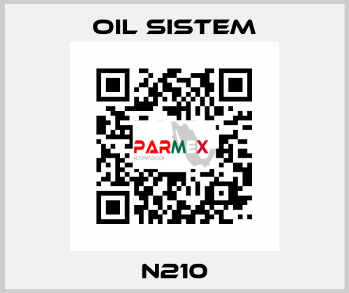 N210 Oil Sistem