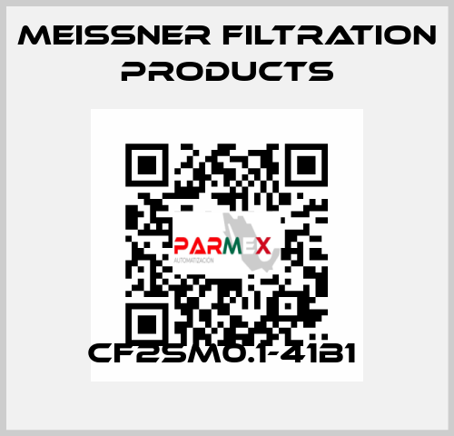 CF2SM0.1-41B1  Meissner Filtration Products