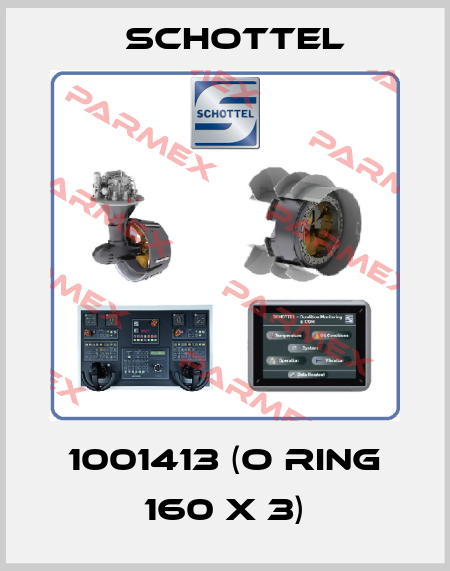 1001413 (O ring 160 x 3) Schottel