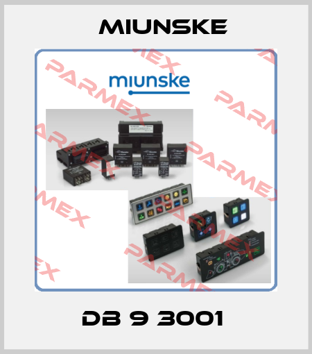DB 9 3001  Miunske