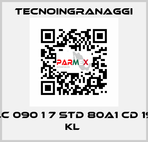 LC 090 1 7 STD 80A1 CD 19 KL  TECNOINGRANAGGI