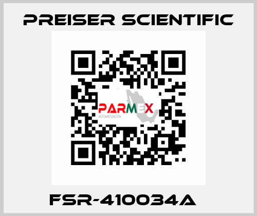 FSR-410034A   Preiser Scientific