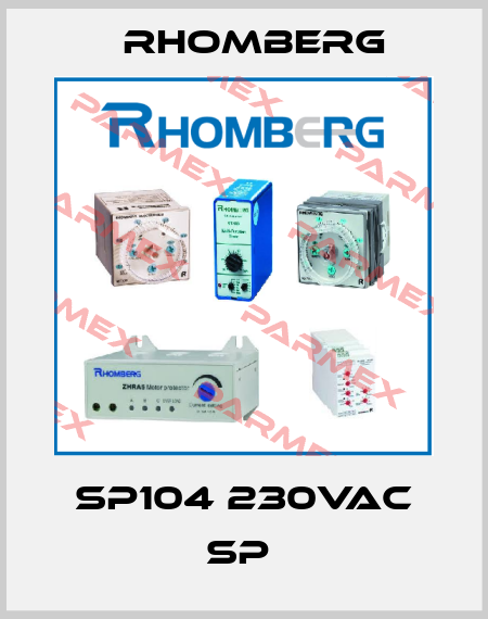 SP104 230VAC SP  Rhomberg