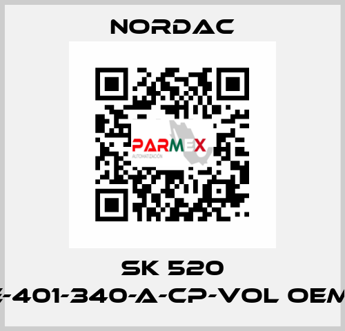 SK 520 E-401-340-A-CP-VOL OEM  NORDAC