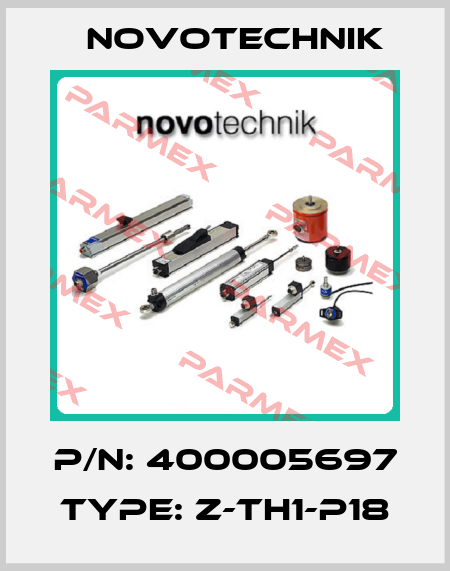 p/n: 400005697 type: Z-TH1-P18 Novotechnik
