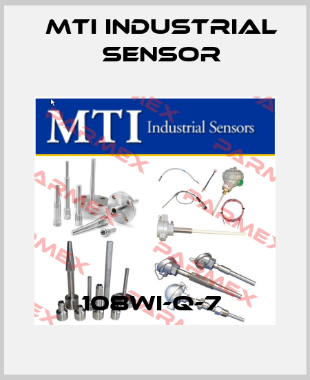 108WI-Q-7  MTI Industrial Sensor