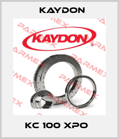 KC 100 XPO   Kaydon