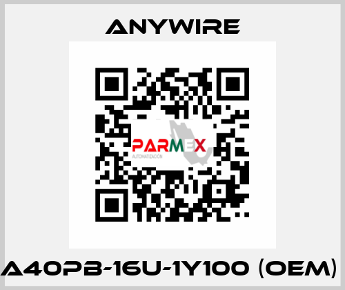  A40PB-16U-1Y100 (OEM)  Anywire