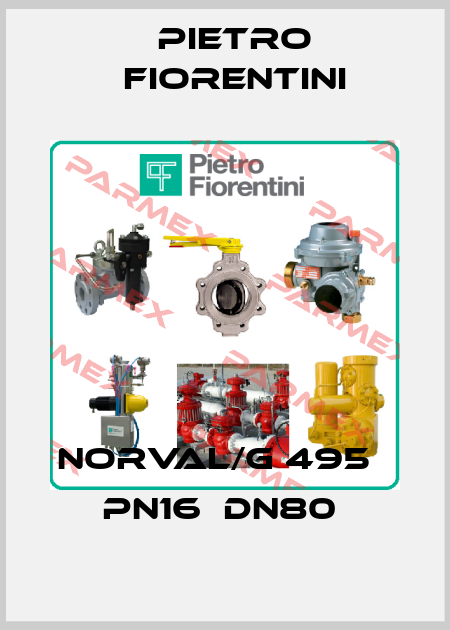 NORVAL/G 495   PN16  DN80  Pietro Fiorentini