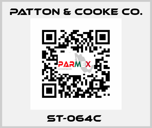 ST-064C  Patton & Cooke Co.