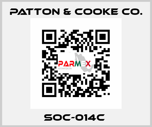 SOC-014C  Patton & Cooke Co.